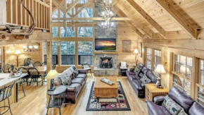 Serene 5BR Cabin Pool Playground Theater Game Room
